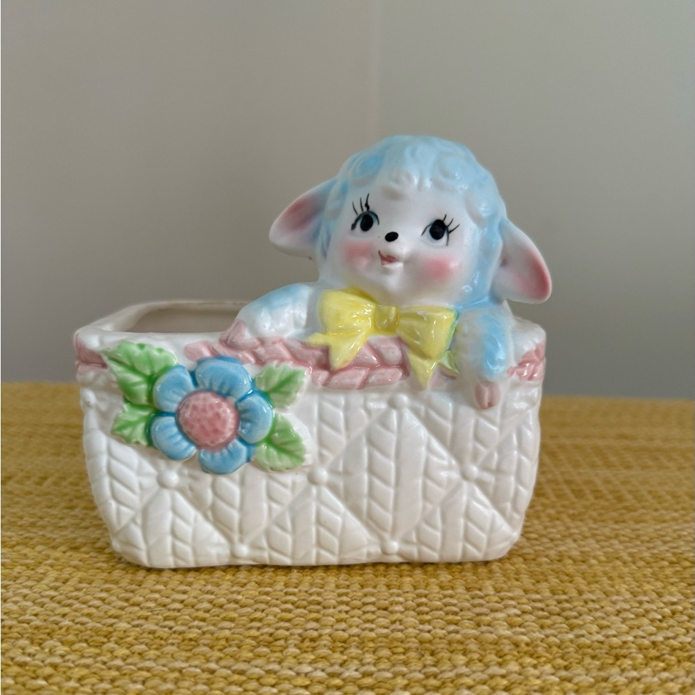 Vintage Inarco Baby Lamb Planter